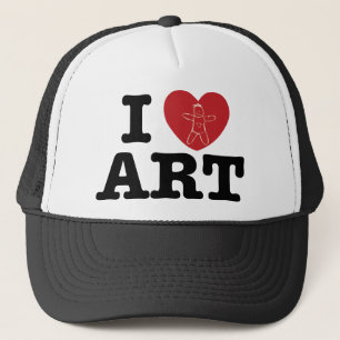 I Heart ART Trucker Pet