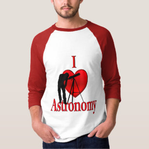 I Heart Astronomie T-shirt