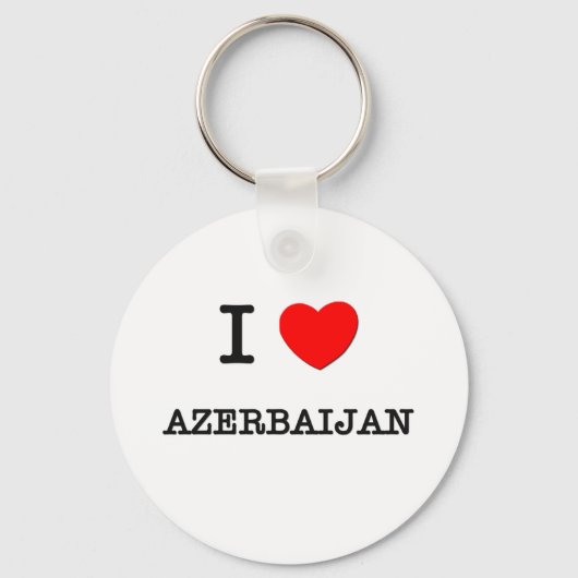 I HEART-AZERBEIDZJAN SLEUTELHANGER (Voorkant)