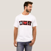 I HEART BABY SQUATCH T-SHIRT (Voorkant volledig)