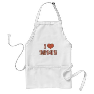 I Heart Bacon Apron 001 Standaard Schort