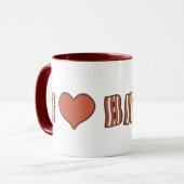 I Heart Bacon Mok 001 (Voorkant links)