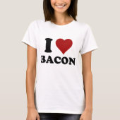 I HEART BACON T-SHIRT (Voorkant)