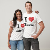 I Heart Bacon T-shirt (Unisex)
