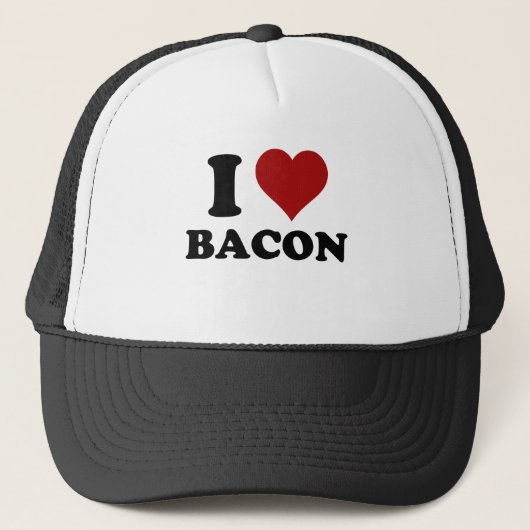 I HEART BACON TRUCKER PET (Voorkant)