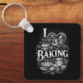 I Heart Baking Sleutelhanger (Voorkant)