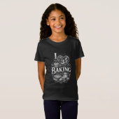 I Heart Baking T-shirt (Voorkant volledig)