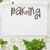 I Heart Baking Tea Towel Theedoek (Gevouwen)