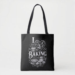 I Heart Baking Tote Bag
