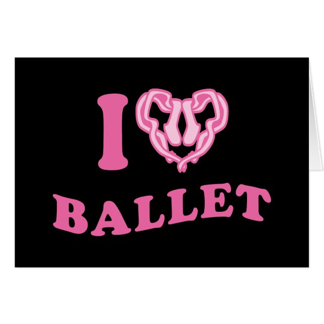 I Heart Ballet (Voorkant Horizontaal)