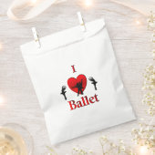 I Heart Ballet Bedankzakje (Geknipt)