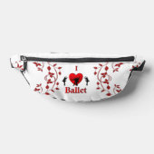 I Heart Ballet Heuptasje (Liggend)