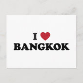 I Heart Bangkok Thailand Briefkaart (Voorkant)