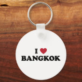 I Heart Bangkok Thailand Sleutelhanger (Voorkant)