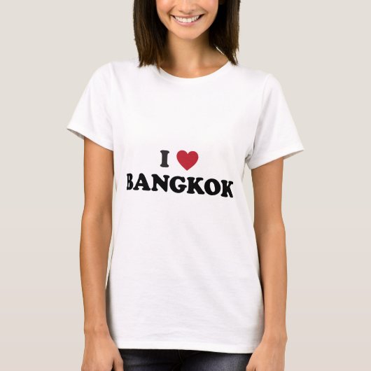 I Heart Bangkok Thailand T-shirt (Voorkant)