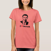 I Heart Barack T-shirt (Voorkant)