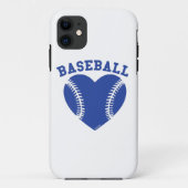 I HEART BASEBALL Case-Mate iPhone CASE (Achterkant)