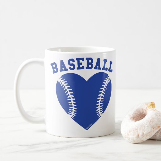 I HEART BASEBALL KOFFIEMOK (Met donut)