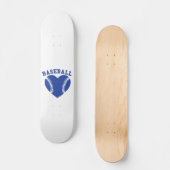 I HEART BASEBALL PERSOONLIJK SKATEBOARD (Voorkant)