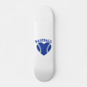 I HEART BASEBALL PERSOONLIJK SKATEBOARD (Voorkant)