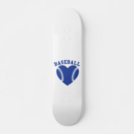 I HEART BASEBALL PERSOONLIJK SKATEBOARD