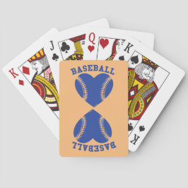I HEART BASEBALL POKERKAARTEN