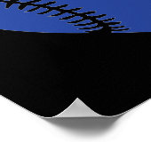I HEART BASEBALL POSTER (Hoek)