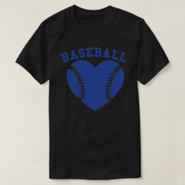 I HEART BASEBALL T-SHIRT