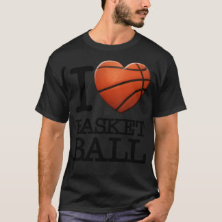 I Heart Basketball T-shirt