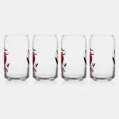 I Heart Bats Blikvorm Glas (Links)