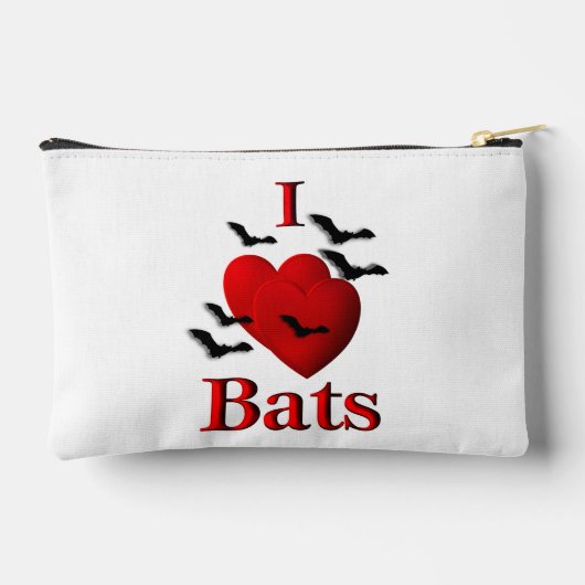 I Heart Bats Etui (Achterkant)