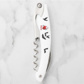 I Heart Bats Kurkentrekker (Voorkant)