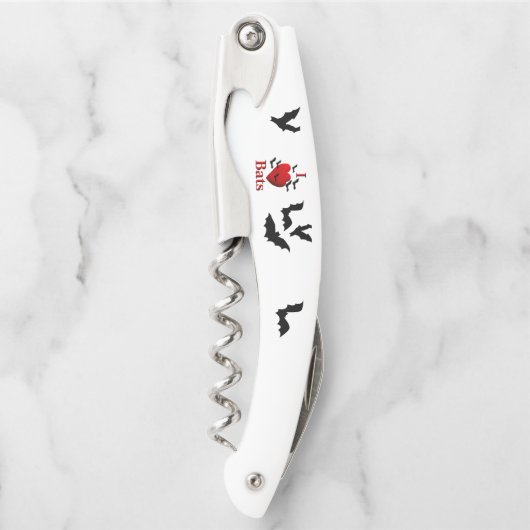 I Heart Bats Kurkentrekker (Voorkant)