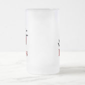 I Heart Bats Matglas Bierpul (Center)