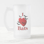 I Heart Bats Matglas Bierpul (Links)