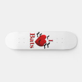 I Heart Bats Persoonlijk Skateboard (Horizontaal)