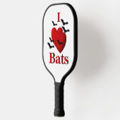 I Heart Bats Pickleball Paddle (Links)