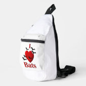 I Heart Bats Sling Bag (Rechterhoek)