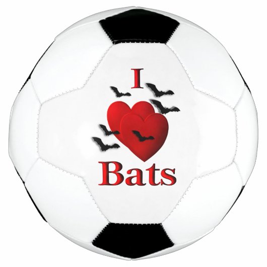 I Heart Bats Voetbal (Voorkant)