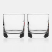 I Heart Bats Whisky Glas (Rechts)