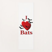 I Heart Bats Yogamat (Voorkant)