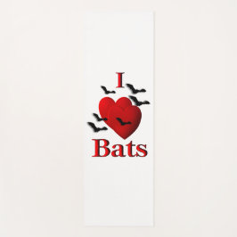 I Heart Bats Yogamat