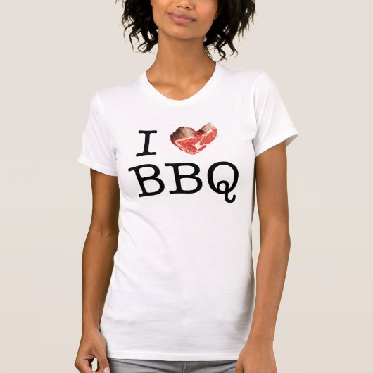 I Heart BBQ Tank (Voorkant)