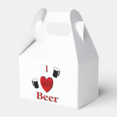 I Heart Beer Design Bedankdoosjes (Achterkant)