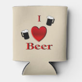 I Heart Beer Design Blikjeskoeler (Voorkant)