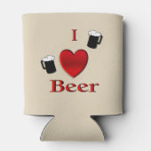 I Heart Beer Design Blikjeskoeler (Achterkant)