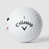 I Heart Beer Design Golfballen (Logo)