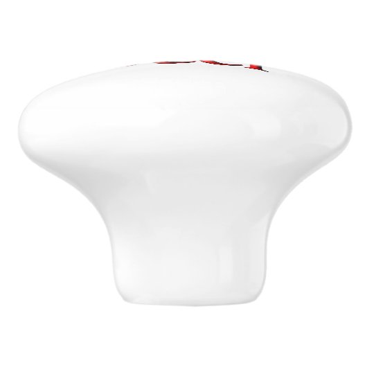 I Heart Beer Design Keramische Knop (Zijkant)