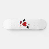 I Heart Beer Design Persoonlijk Skateboard (Horizontaal)