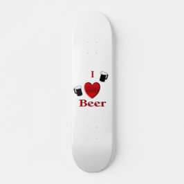 I Heart Beer Design Persoonlijk Skateboard